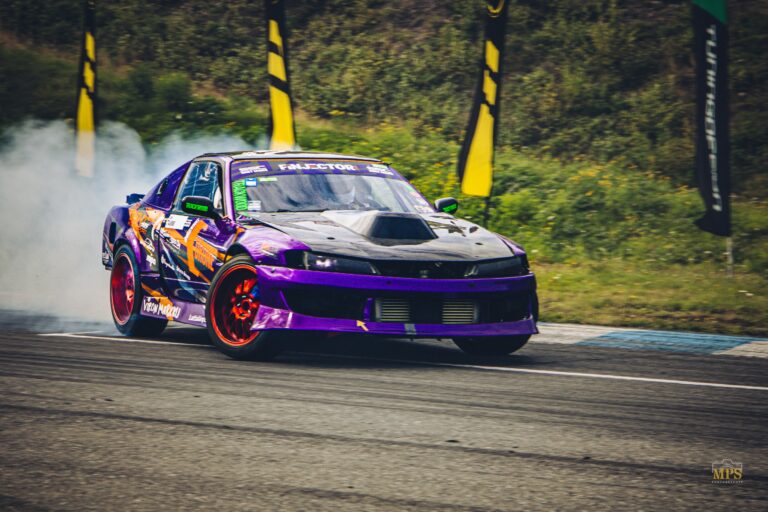 Lilla driftiauto Ahvenisto rajal. Foto: mps_photographer.